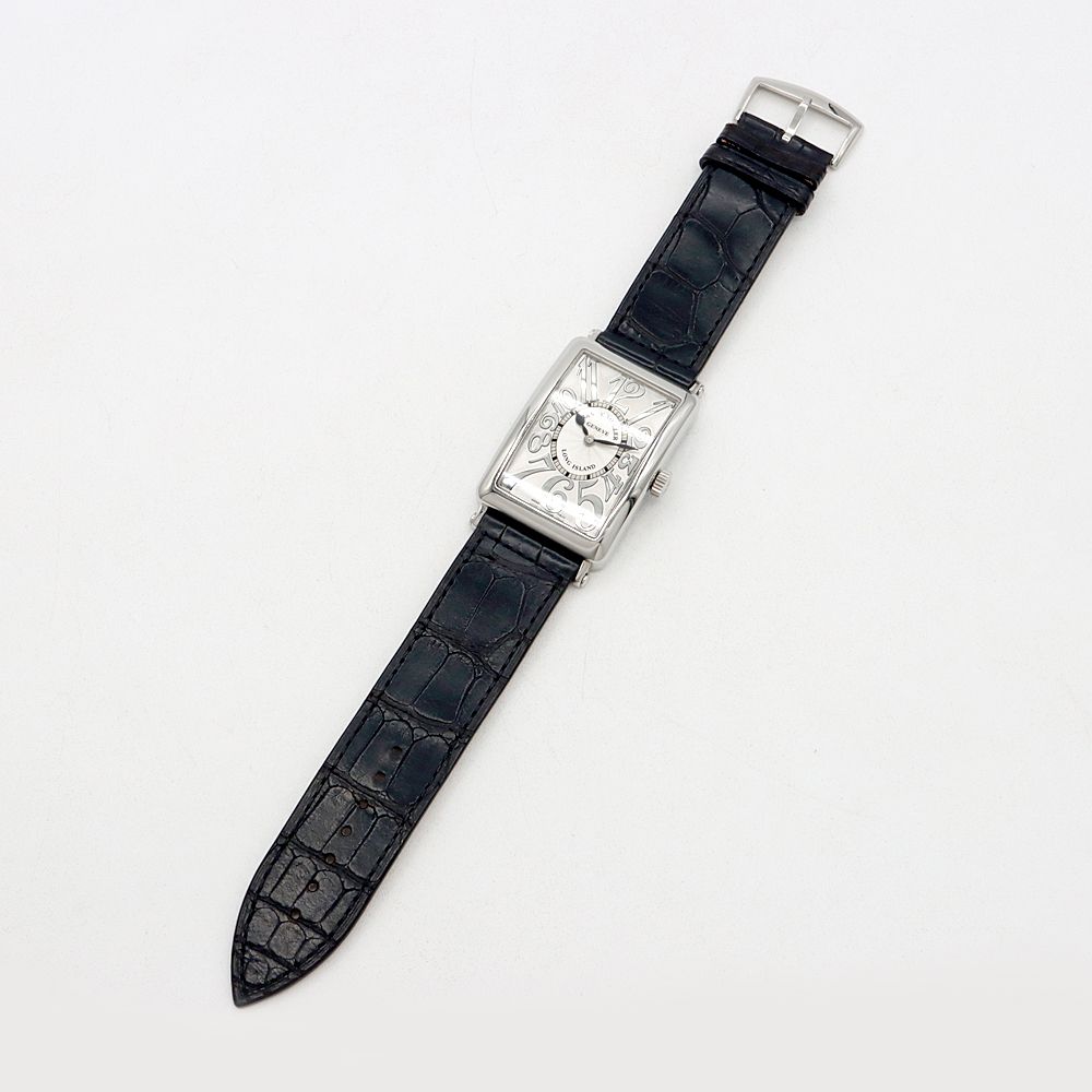 電池交換済 FRANCK MULLER フランクミュラー ロングアイランド