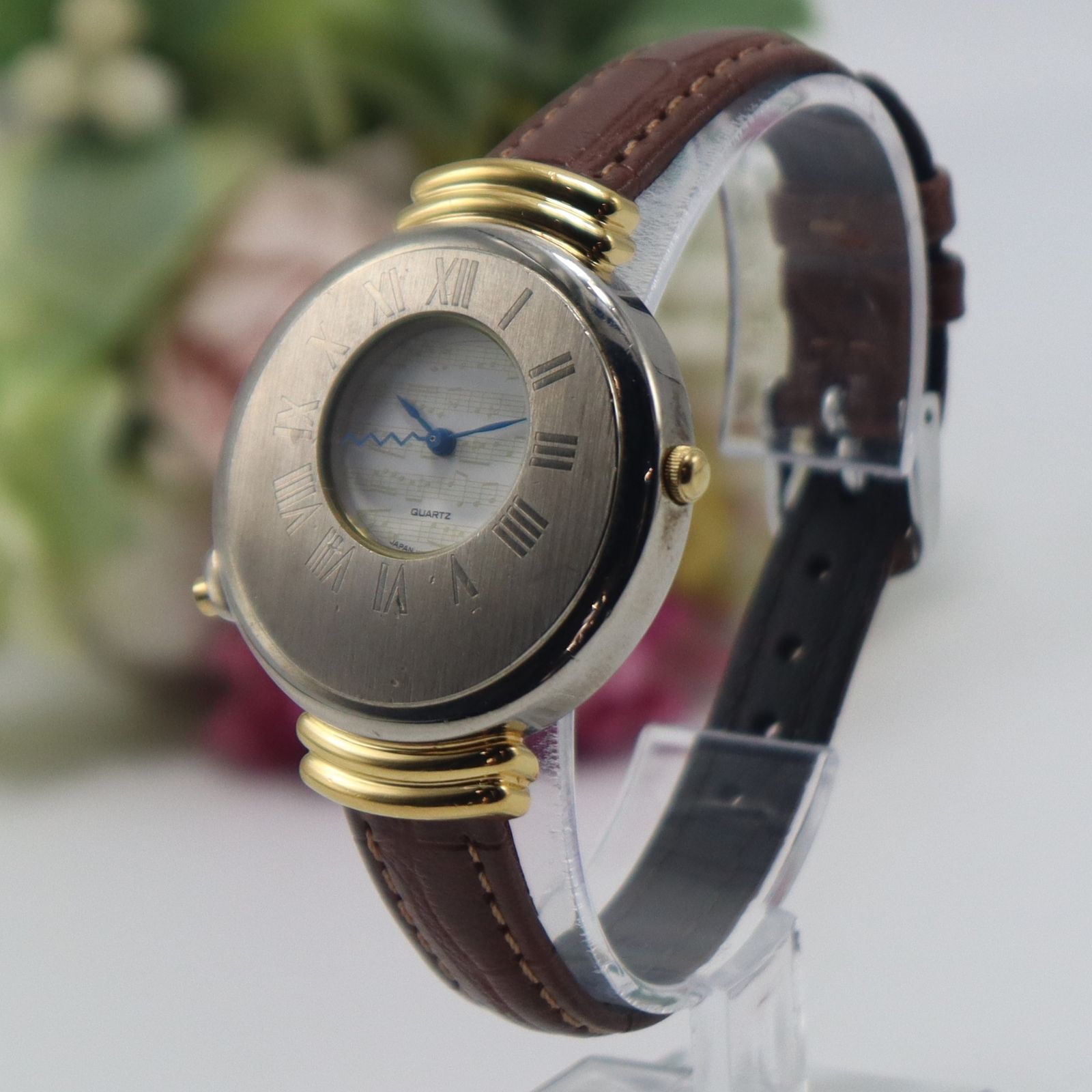 ✨SEIKO✨セイコー✨V421-0040✨メロディー✨ホワイト文字盤✨腕時計