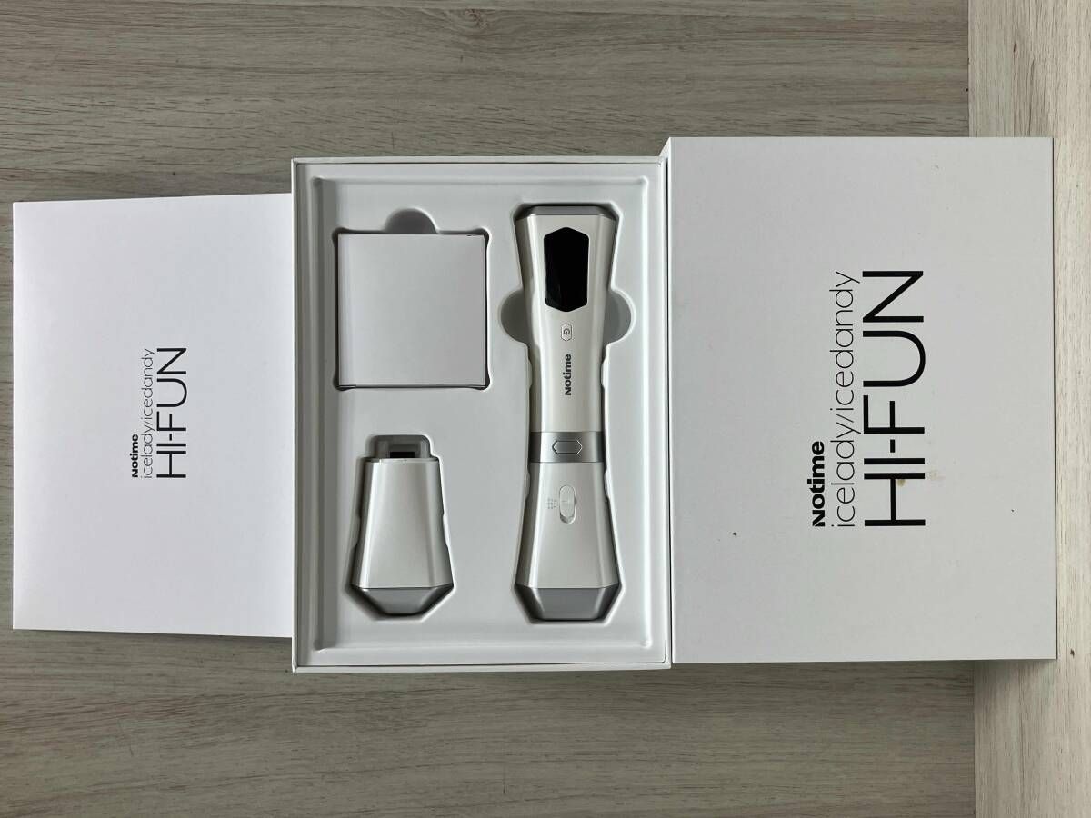 Notime HI-FUN SKB-2208 家庭用高密度焦点式 超音波美顔器 アイス