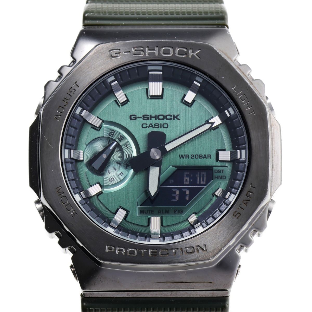 カシオ/CASIO G-SHOCK 2100シリーズ GM-2100B-3AJF グリーン クオーツ 