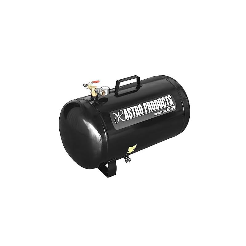 アストロプロダクツ エアサブタンク 38L | 重量12kg スチール製 タンク取っ手付き 予備タンク 補助タンク サブタンク 0
