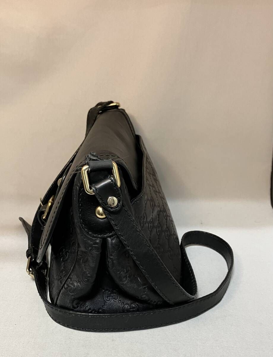 GUCCI グッチ グッチシマ 308452 525040 ブラック ショルダーバッグ