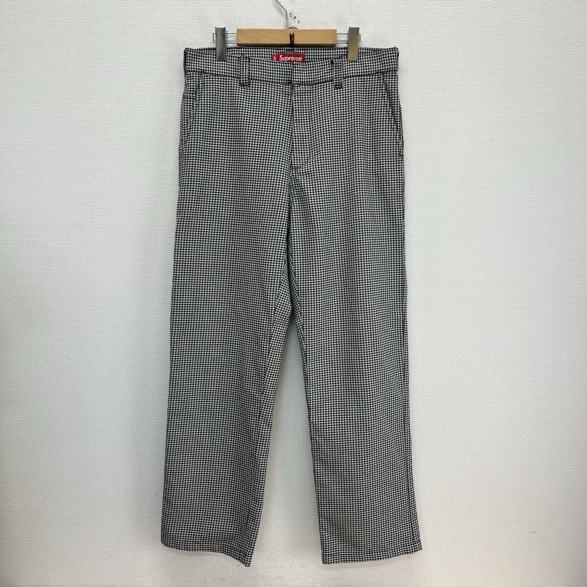 Supreme シュプリーム 25SS Work Pant White Houndstooth ワークパンツ 