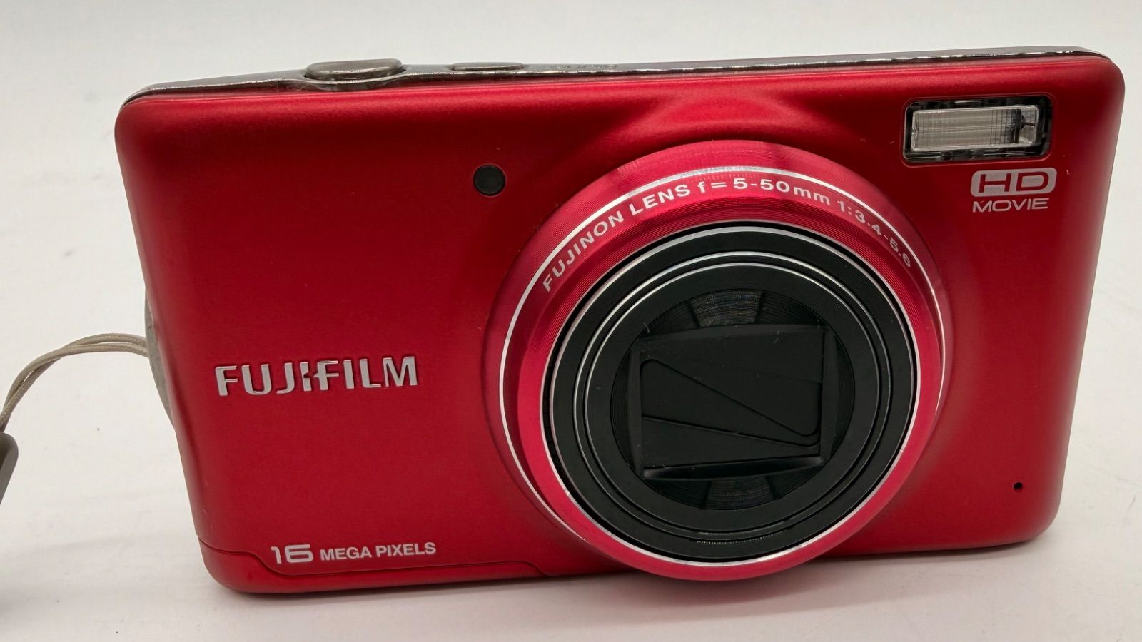 FUJIFILM FinePix T400 レッド 1600万画素 10倍ズーム コンデジ 動作 