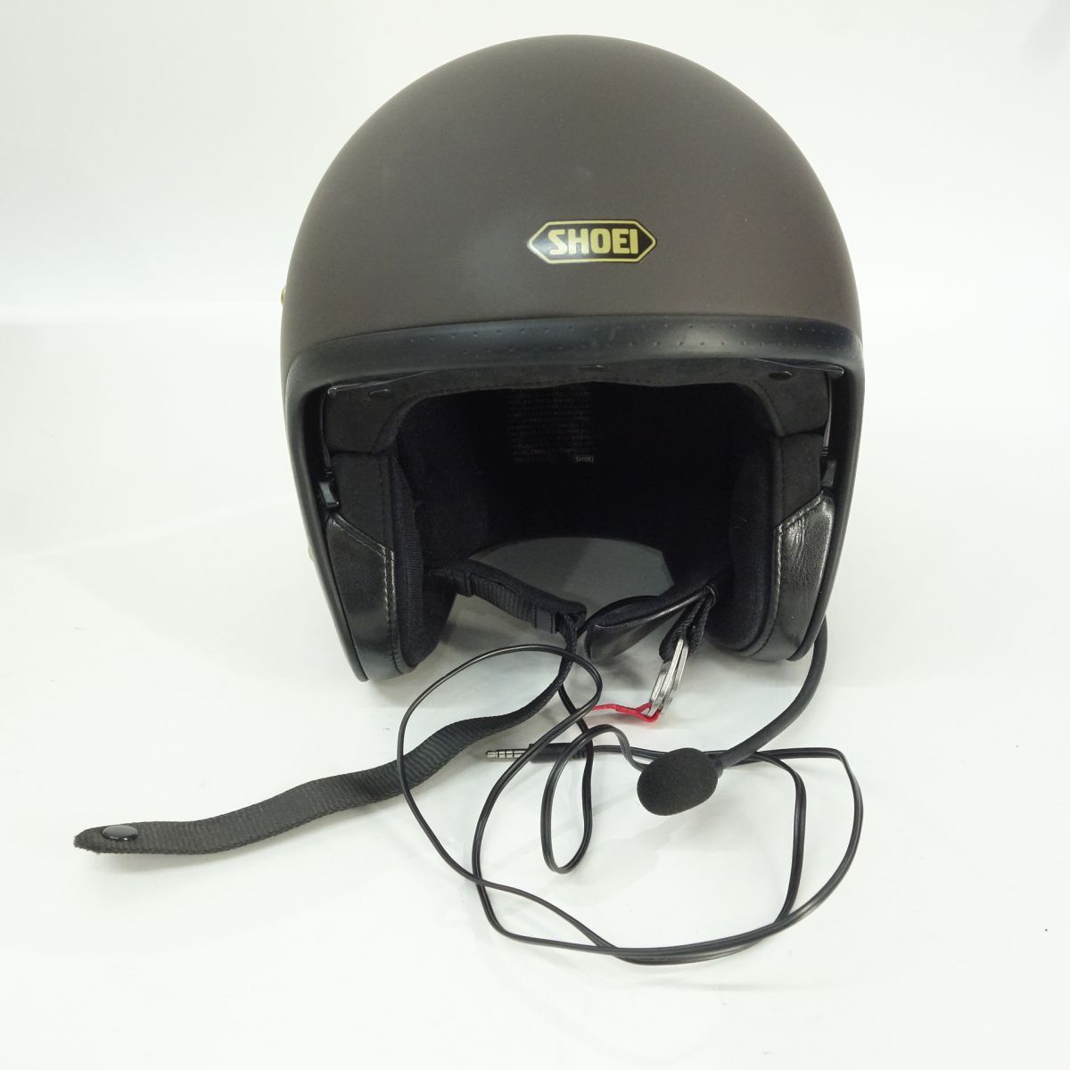 SHOEI ショウエイ ヘルメット J・O マットブラウン Mサイズ 57cm 有線 