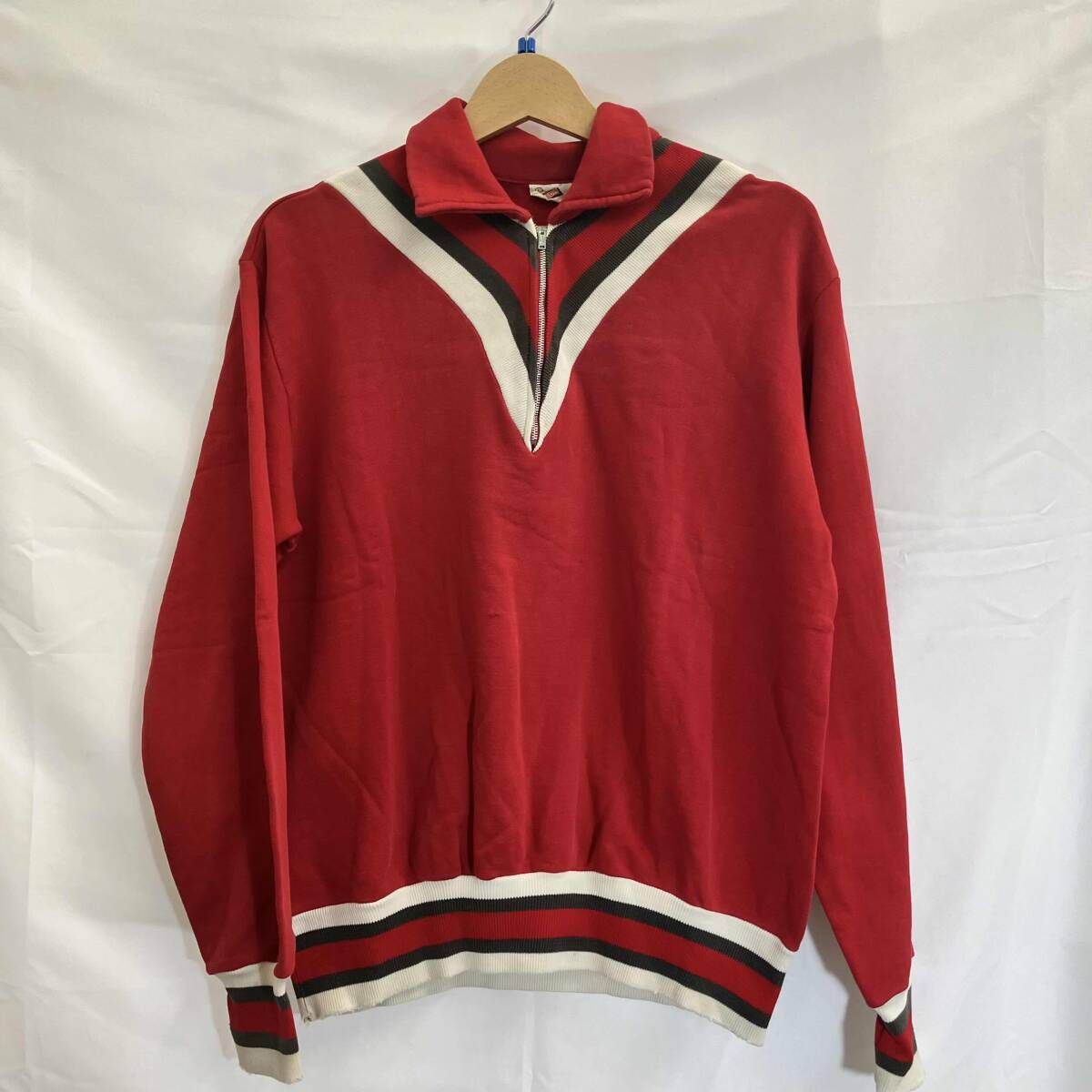 VINTAGE / 50s / AKOM / スウェット / FALCON ジップ / ビンスエ / 襟 