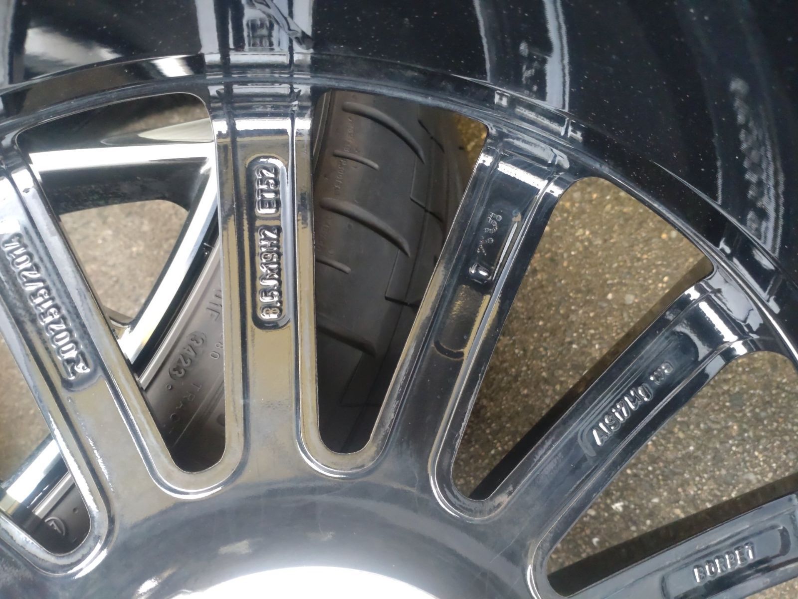 メルセデスベンツ W205 Cクラス AMG 純正 19インチ 7.5J +44/8.5J+52 
