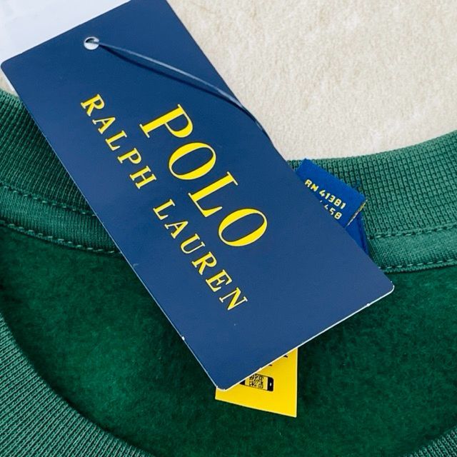 POLORALPHLAUREN ベアトレーナーL(14-16) 新品(タグ付き) 新品タグ付き ポロ ラルフローレン キッズ ベア スウェット トレーナー