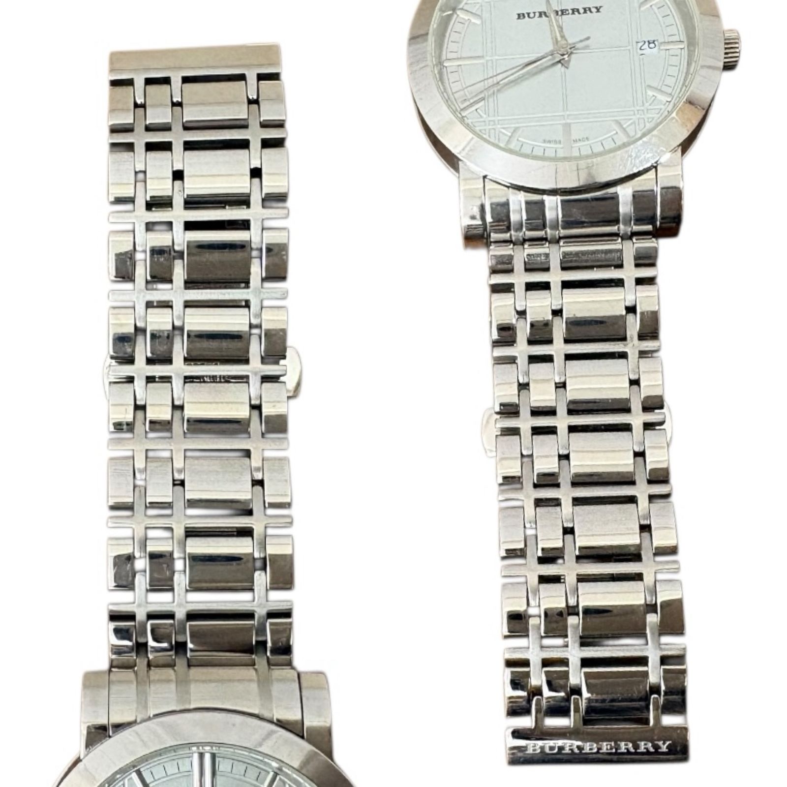 BURBERRY (バーバリー) クォーツ腕時計 アナログ BU1350 シルバー 