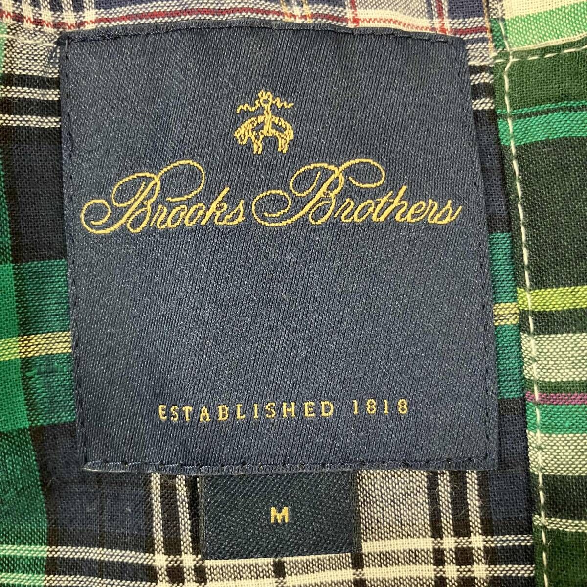 Brooks Brothers/テーラードジャケット/パッチワーク マドラスチェック