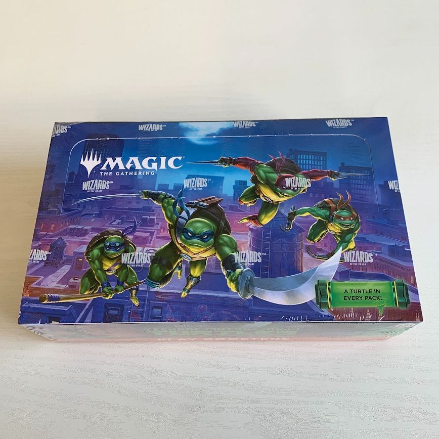 シュリンク付き MTG ミュータントタートルズ プレイブースター EN 英語