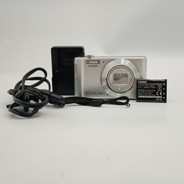CASIO EXILIM EX-ZS180シルバー コンパクトデジタルカメラ 【公式通販】