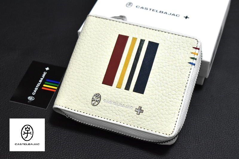 定価1万5400円】新品 CASTELBAJAC【クワトロ】2つ折り財布 058624