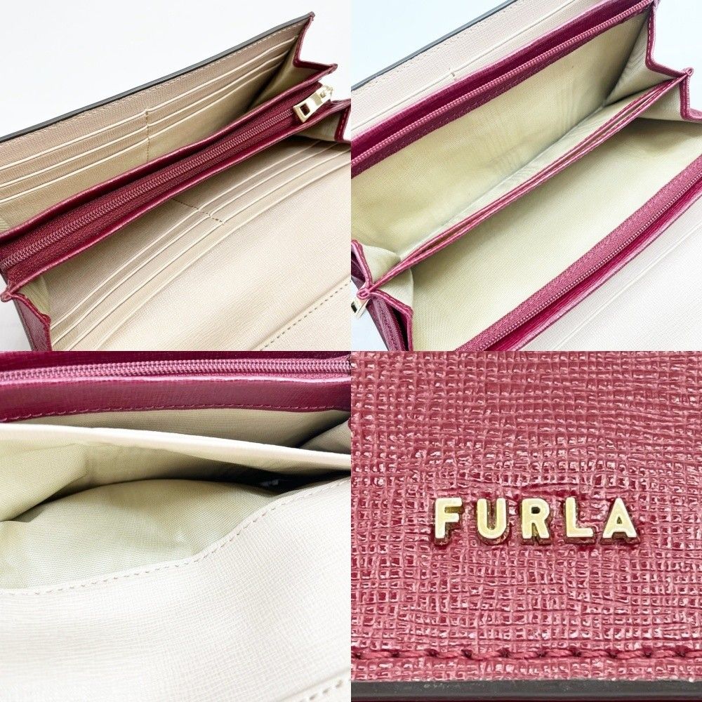 FURLA フルラ 長財布 バビロン 箱付 レディース PCY2UNO-B30000 レッド 