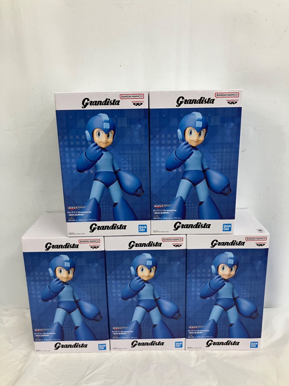 未開封 ロックマン Grandista ROCKMAN フィギュア 5個 LF3759 f101