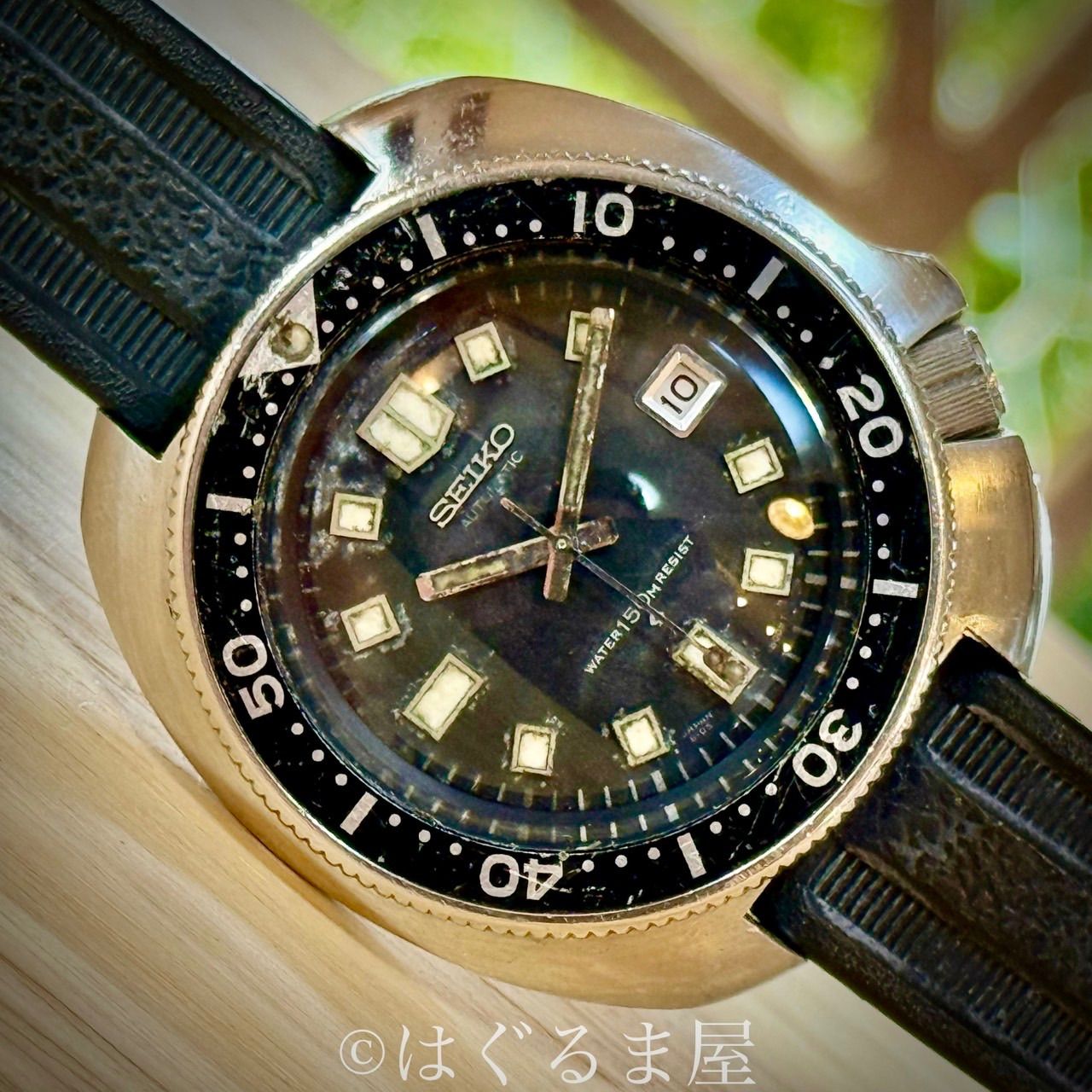 1971年製造 セイコー セカンドダイバー 植村直己モデル 自動巻 OH済