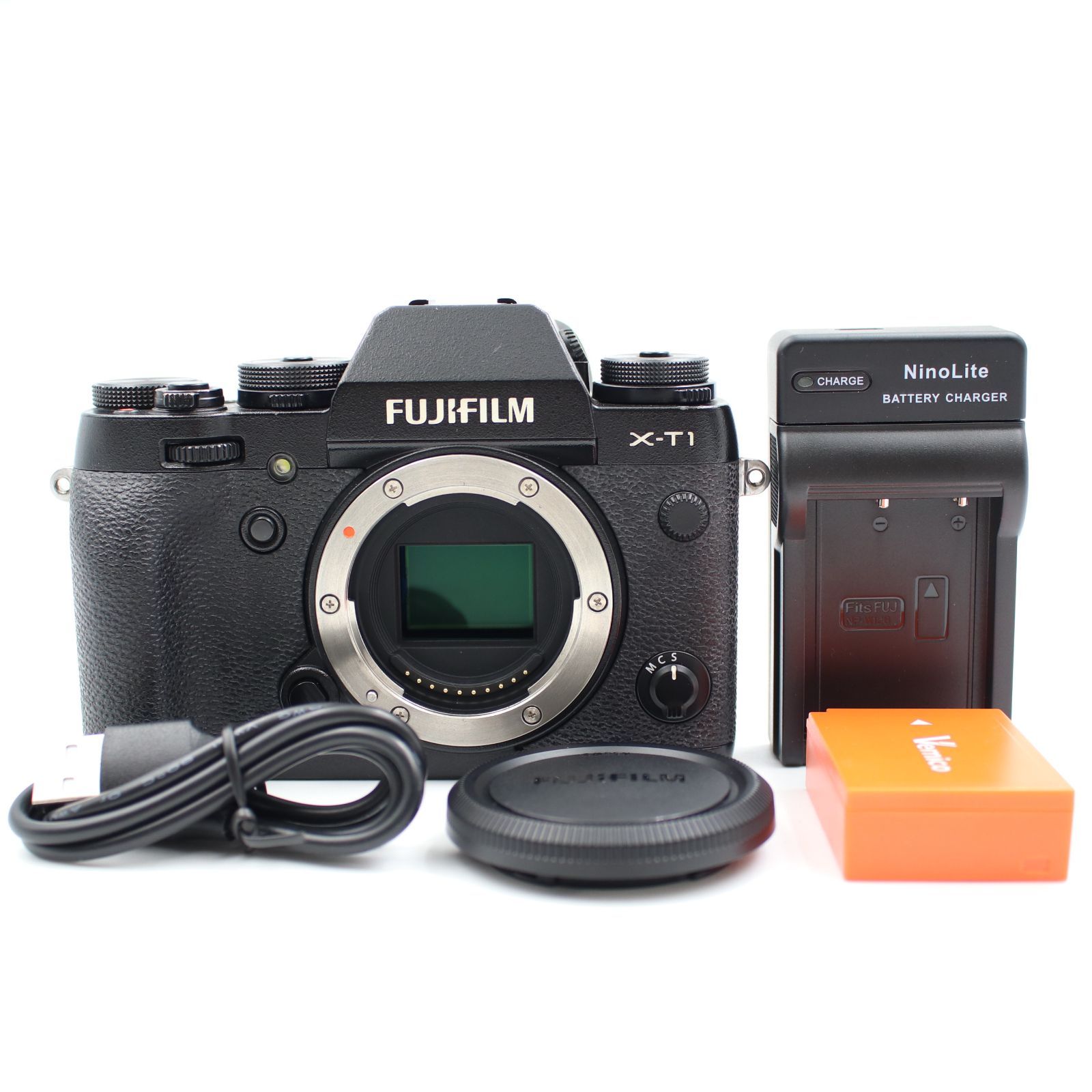 X-T1 FUJIFILM ボディ ブラック 富士フイルム - ミラー 富士フィルム