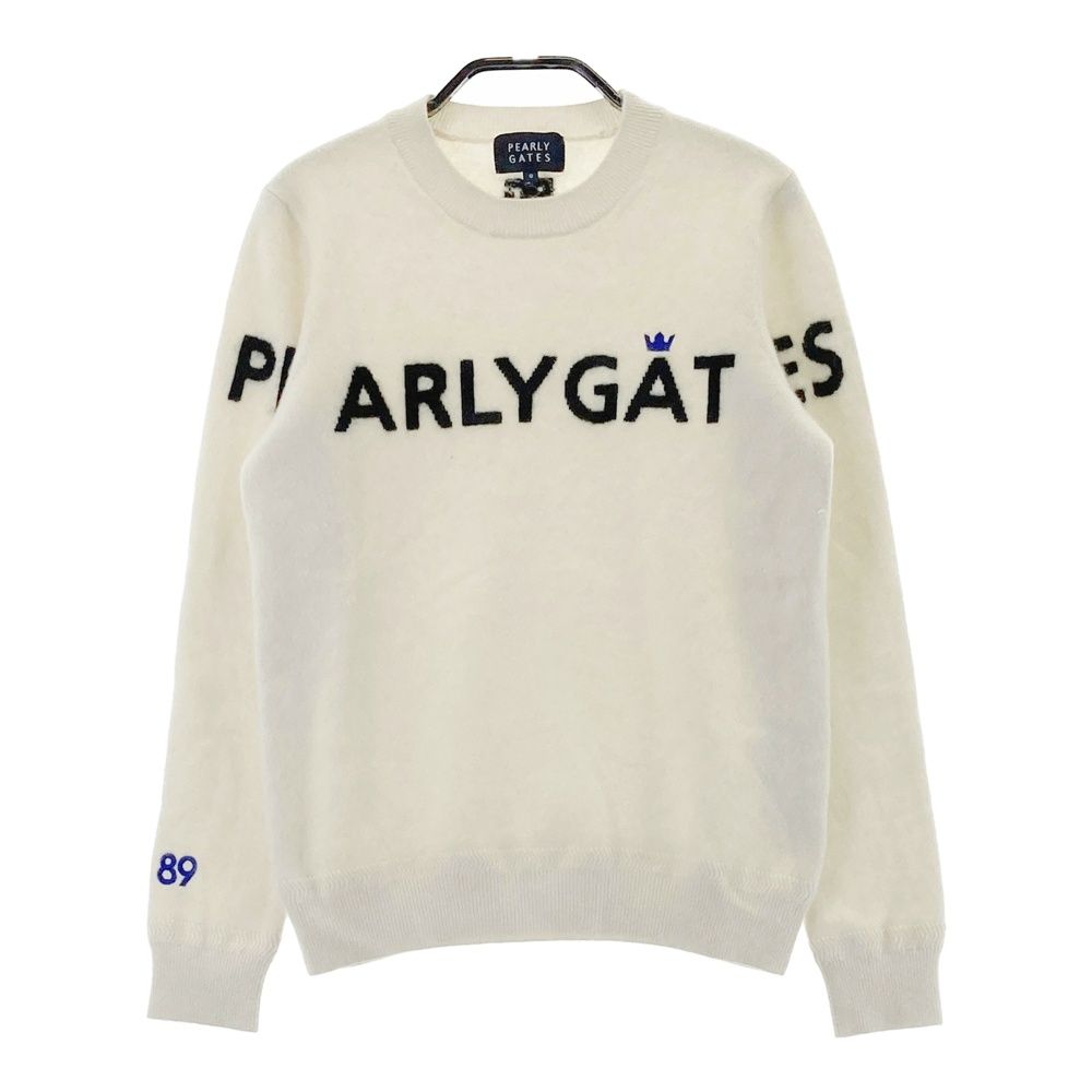サイズ：0 PEARLY GATES パーリーゲイツ 長袖 カシミヤ ニットセーター 
