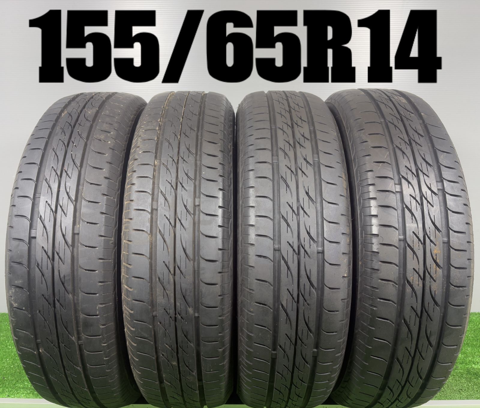 2021年製 ブリヂストン ネクストリー 155/65R14 4本 #25347 送料無料☆155/65R14 ブリヂストン NEXTRY 2021年製 4本 夏 タイヤ