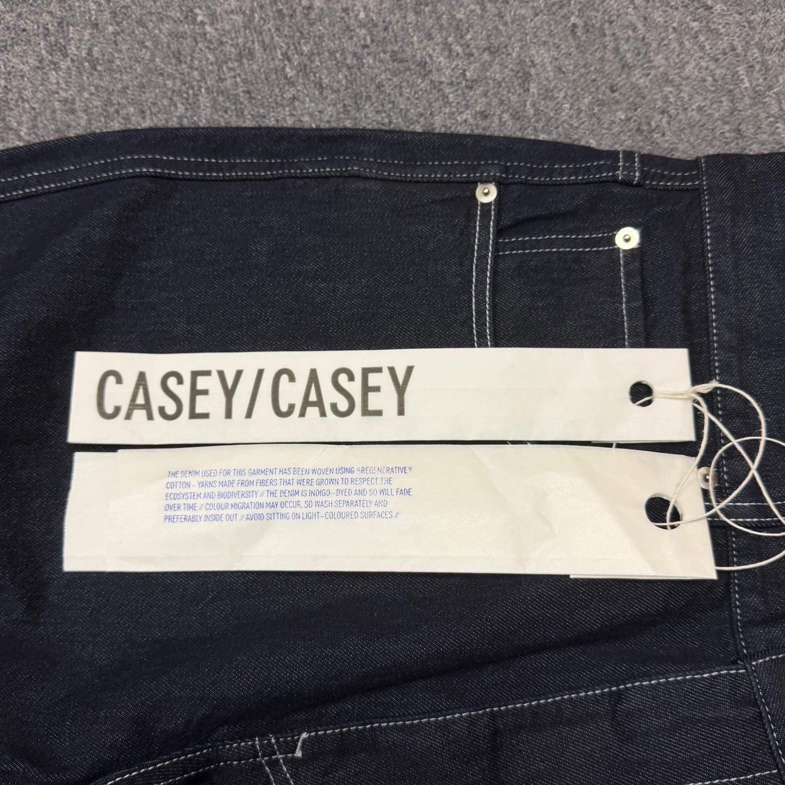 参考上代93500円 未使用 CASEY CASEY 25AW LEO DENIM PANT レオ デニム