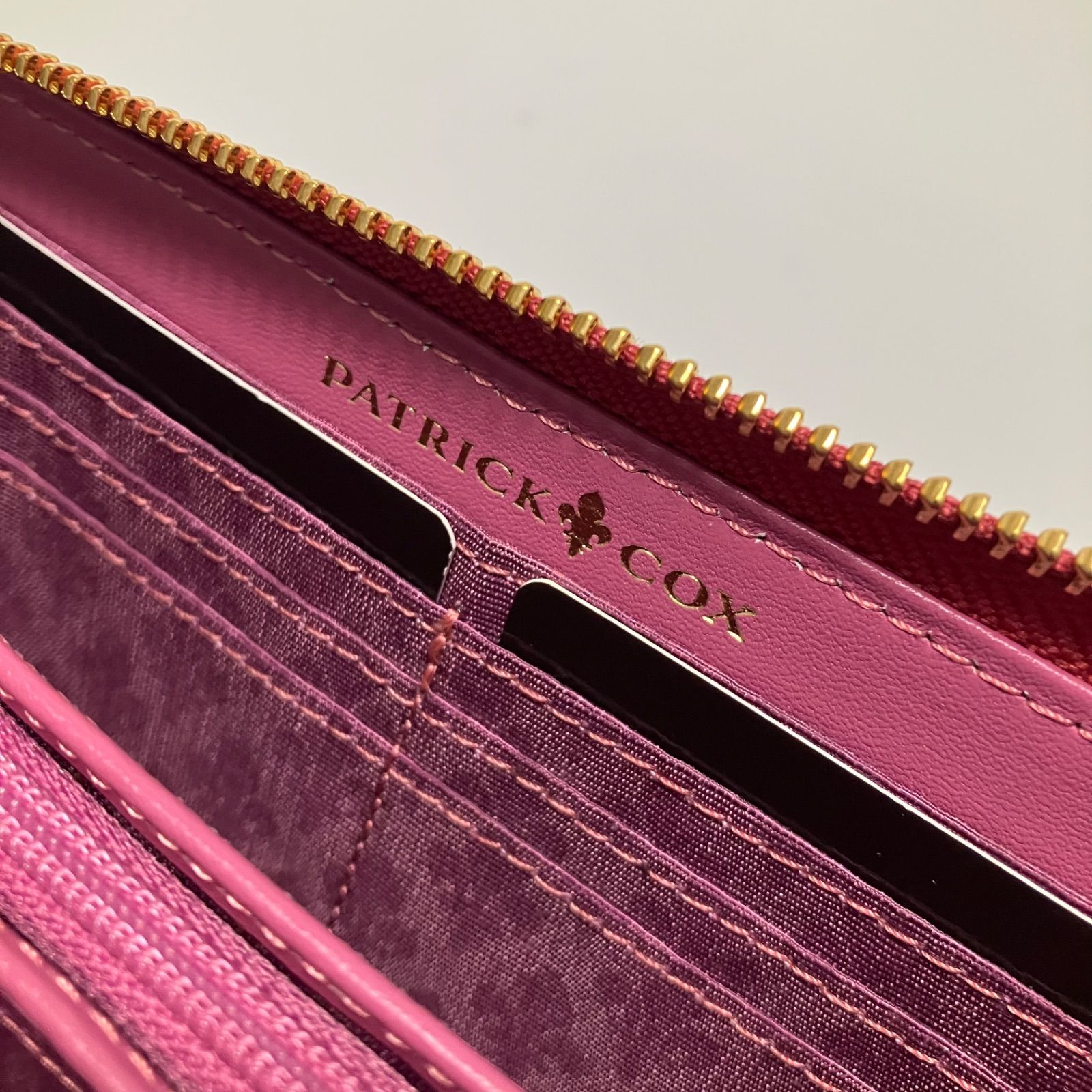 G717 未使用 定価1.7万 PATRICK COX パトリックコックス 財布 長財布 