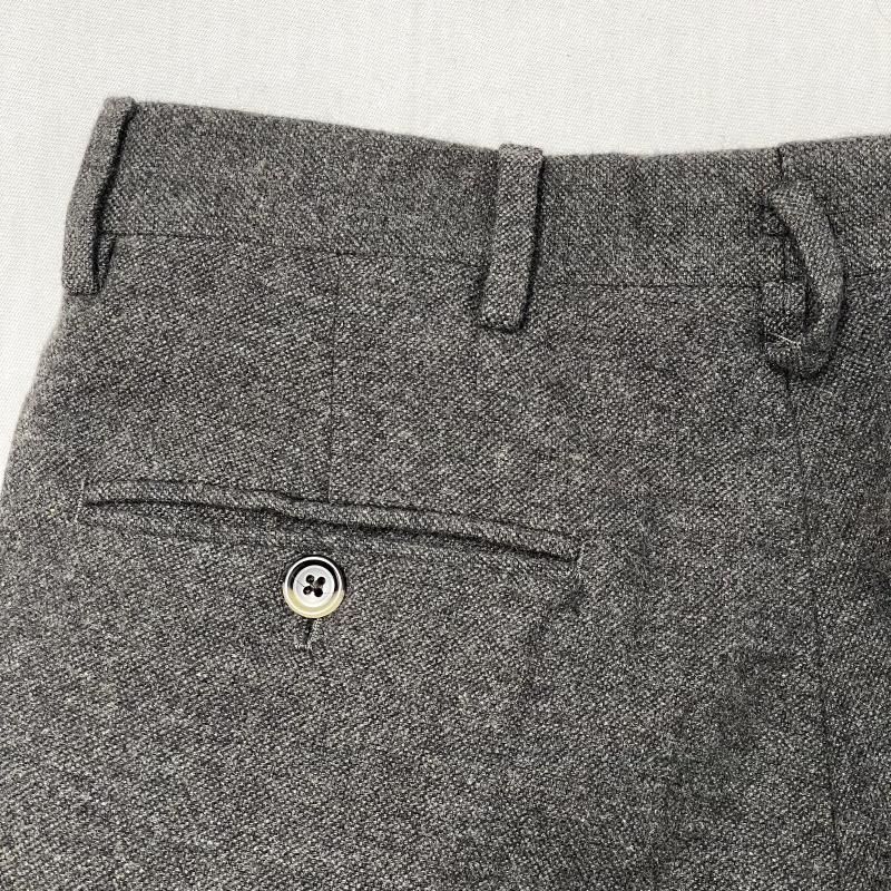 【中古】90s～00s RALPH LAUREN イタリア製 ウールスラックス 実寸79 ブラウン パンツ ラルフローレン[17][240017755906] 中古】90s～00s RALPH LAUREN イタリア製 ウールスラックス 実寸79
