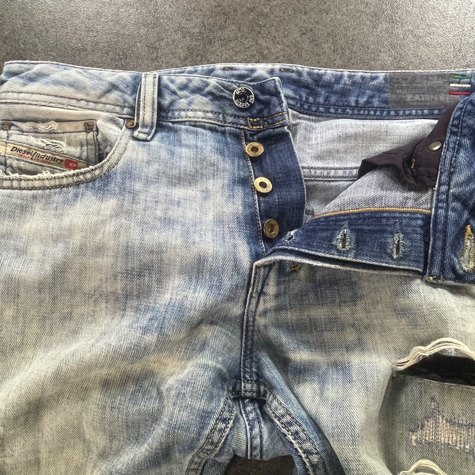 イタリア製 DIESEL ZATINY Blue Eyecons 2012/1 Edition REGULAR