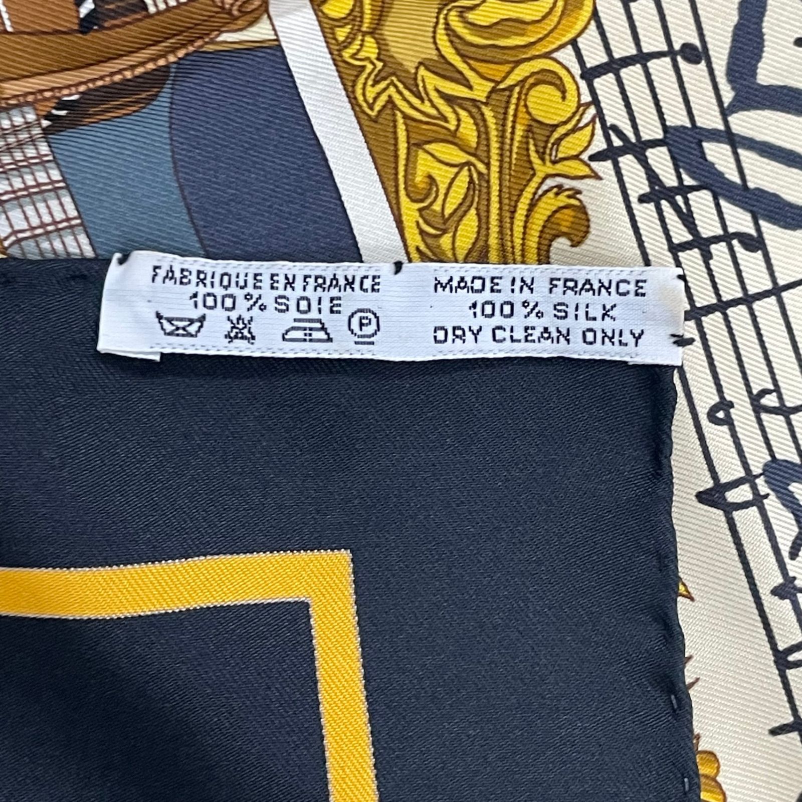 極美品 HERMES エルメス スカーフ シルク カレ90 IN SALZBURG