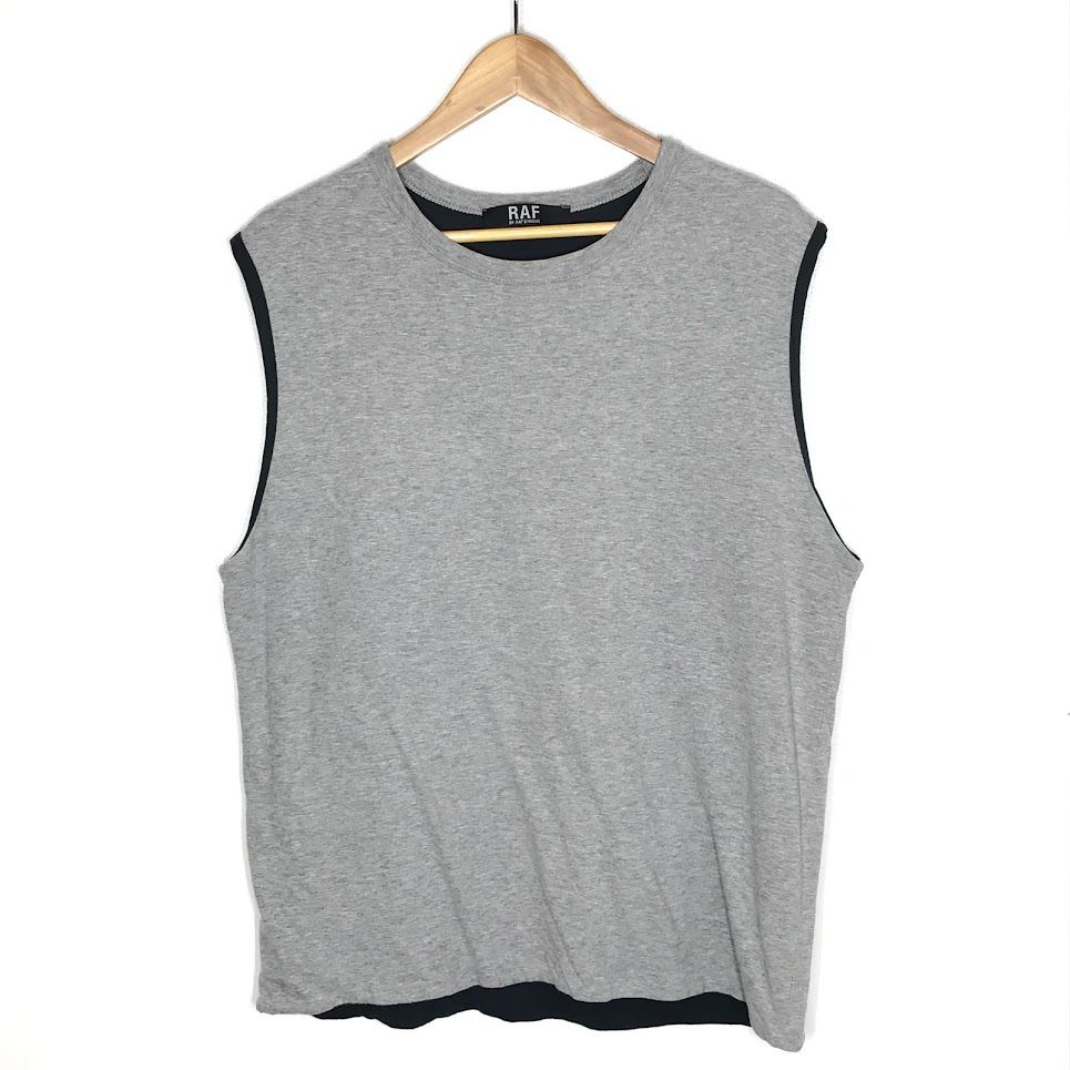 RAF SIMONS ラフ・シモンズ ノースリーブタンクトップ 倉吉店】 中古 RAF BY RAF SIMONS | ラフバイラフシモンズ タンク