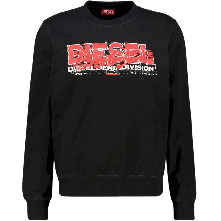ディーゼル DIESEL トレーナー スウェット メンズ クルーネック 丸首