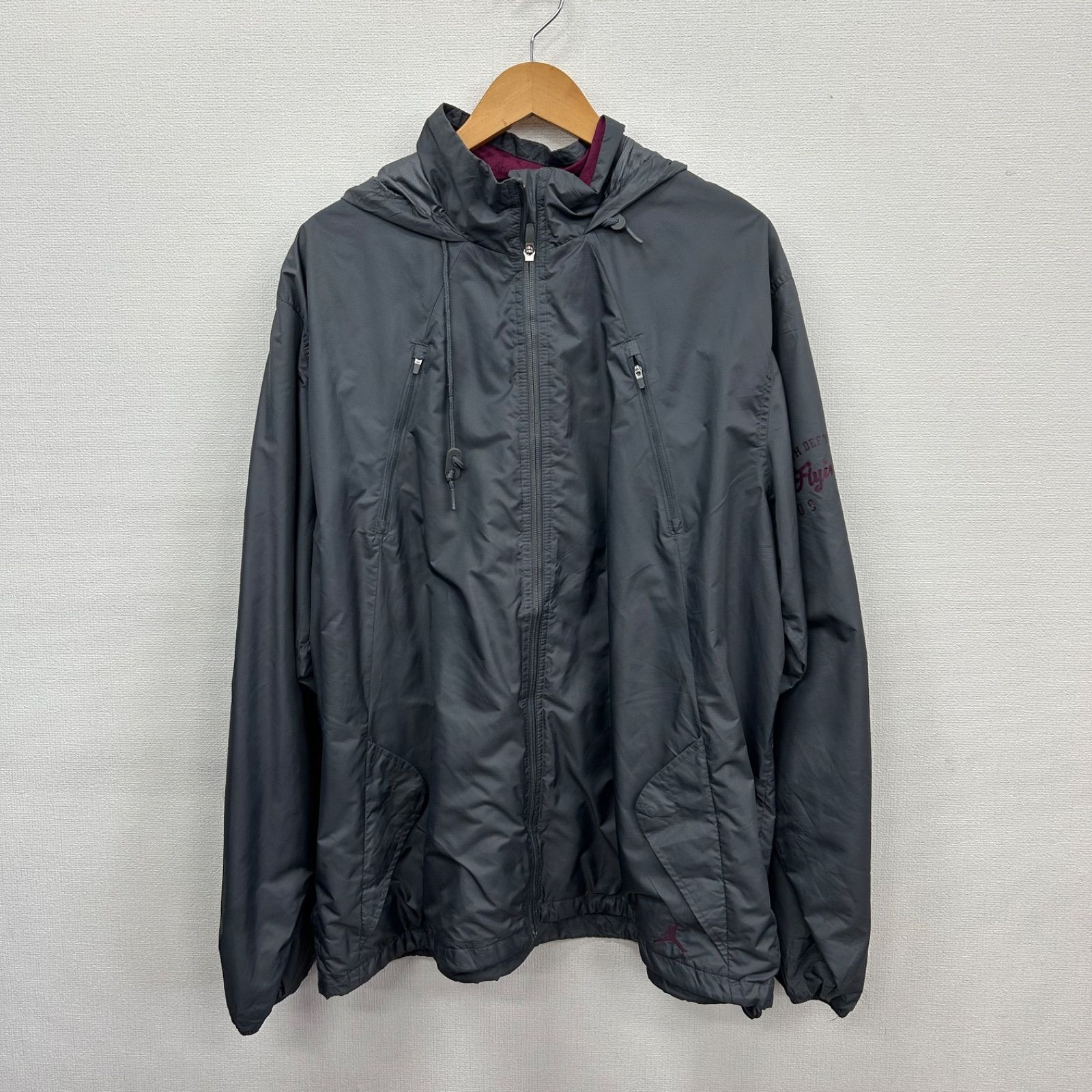 JORDAN NIKE AIR JORDAN ナイロンスタジャン 黒 XXL | 古着屋 Uan