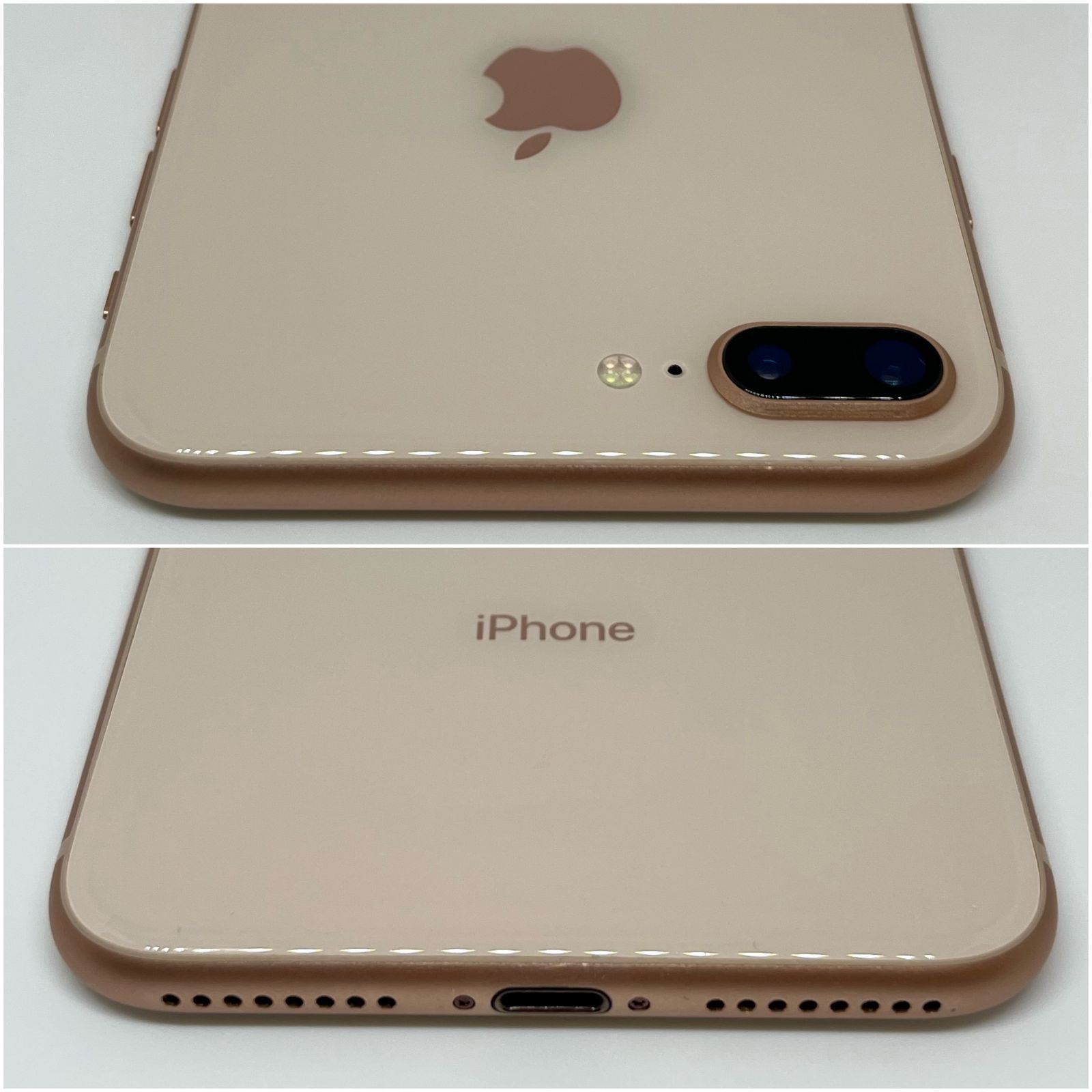 iPhone8Plus 256GB ゴールド SIMフリー バッテリー100% - メルカリ