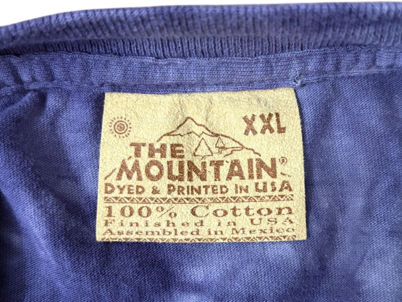 THE MOUNTAIN タイダイ柄 アニマルプリント 長袖カットソー ロンT 