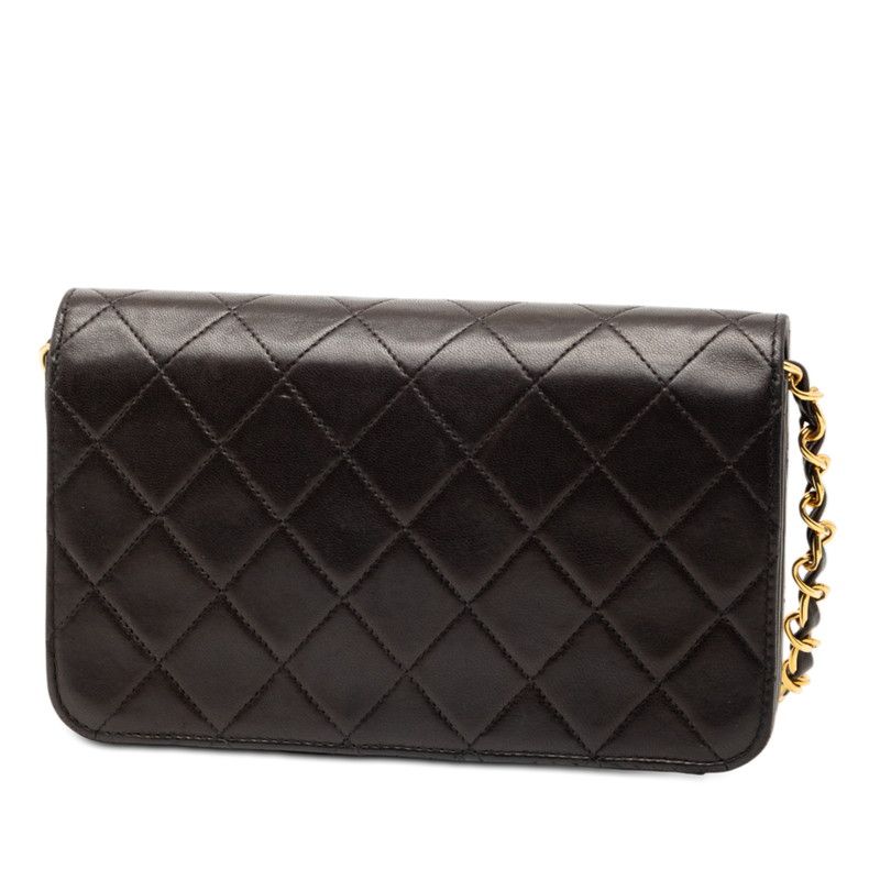 シャネル マトラッセ ココマーク チェーン ショルダーバッグ ラムスキン レディース CHANEL 【1-0251385】 CHANEL（シャネル） マトラッセ ココマーク チェーン ショルダーバッグ