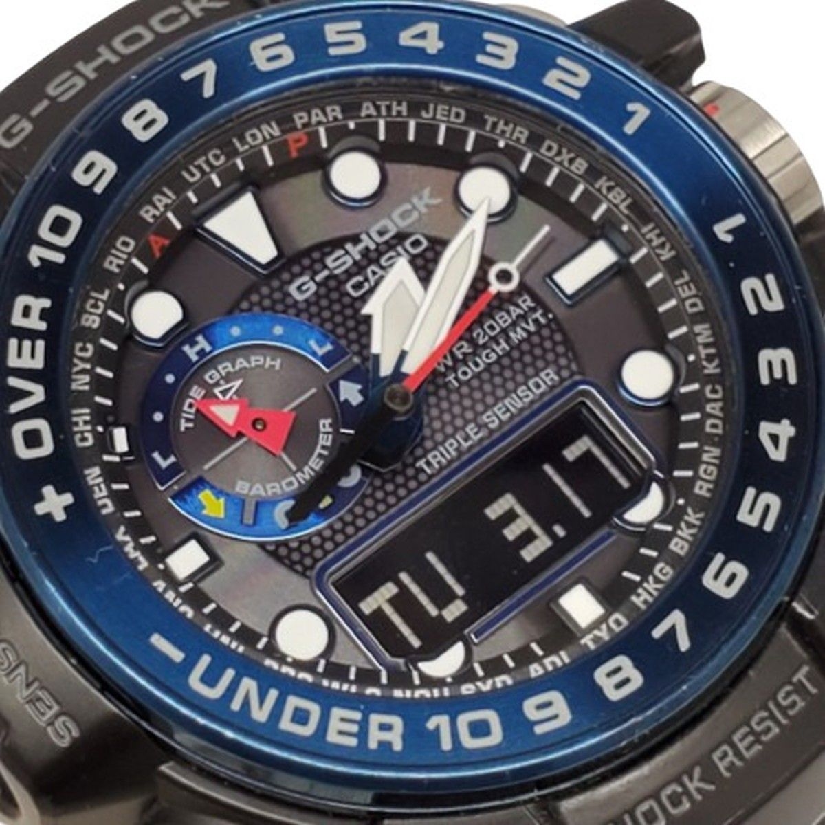 G-SHOCK ジーショック GWN-1000B-1B ガルフマスター 電波ソーラー
