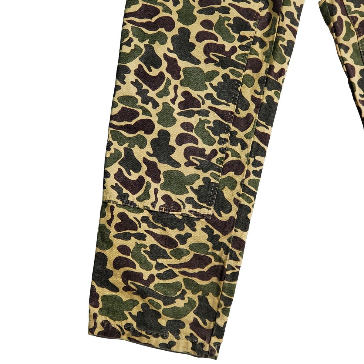 STUSSY ステューシー Camo Canvas Work ダブルニー ワークパンツ カモ