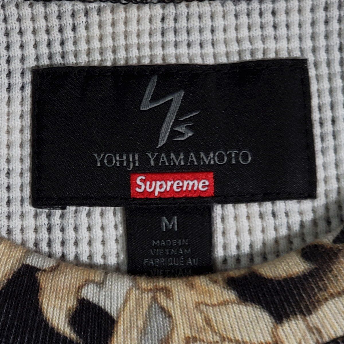 Supreme シュプリーム Y's by Yohji Yamamoto 25AW Thermal Tee スカル