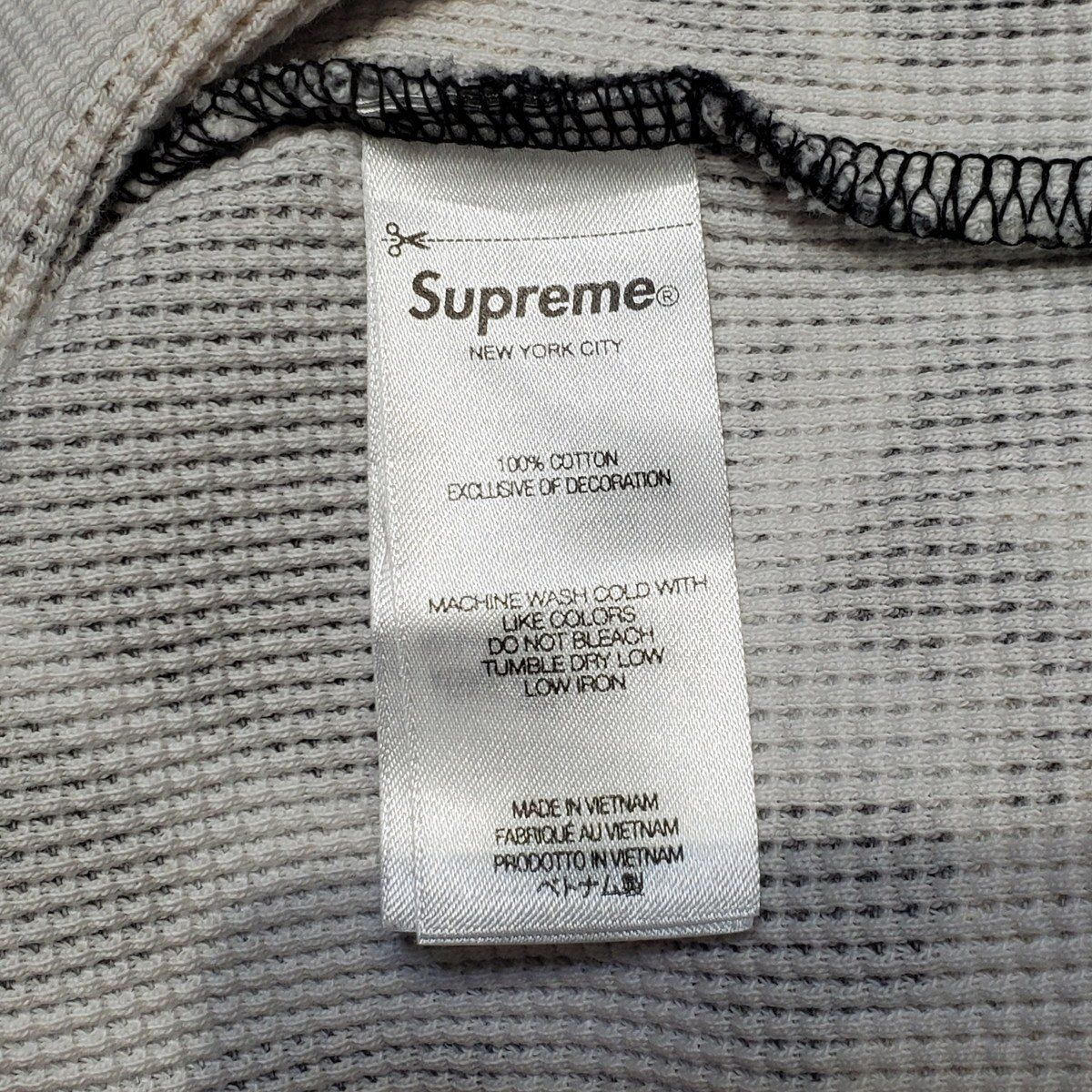 Supreme シュプリーム Y's by Yohji Yamamoto 25AW Thermal Tee スカル