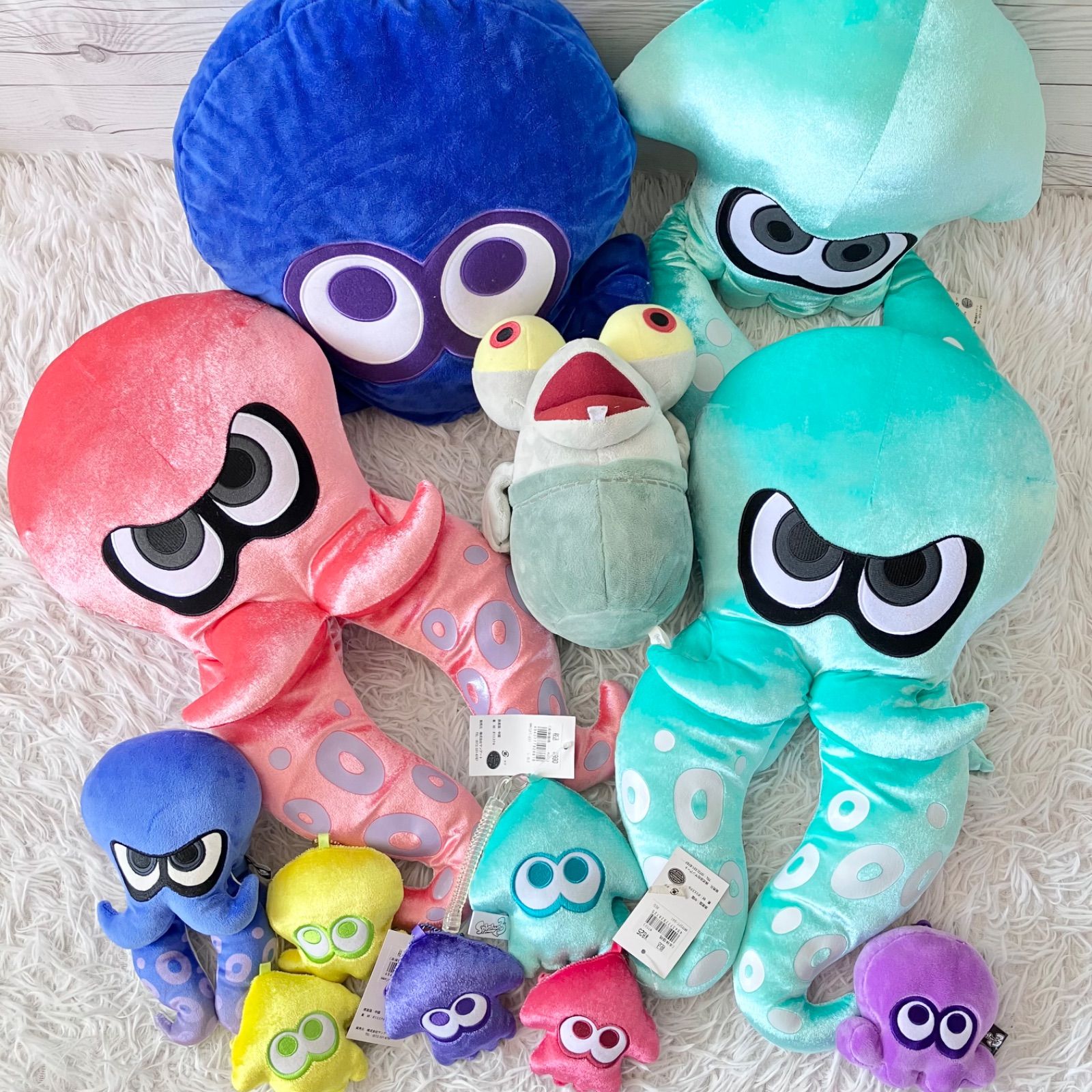 スプラトゥーン ぬいぐるみ 大量まとめ売り スプラトゥーン3 タグあり 