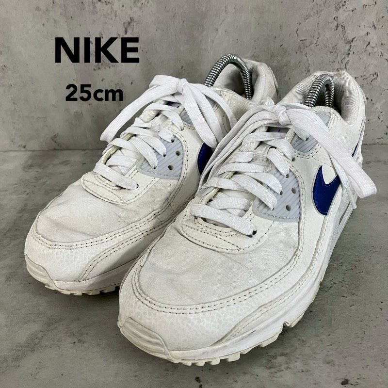 NIKE ナイキ エア マックス 90 AIR MAX 90 ホワイト スニーカー ローカット DX0115-100 シューズ カジュアル ウォーキング ランニング スポーツ 運動靴 紐靴 厚底  25cm  ★ ■■