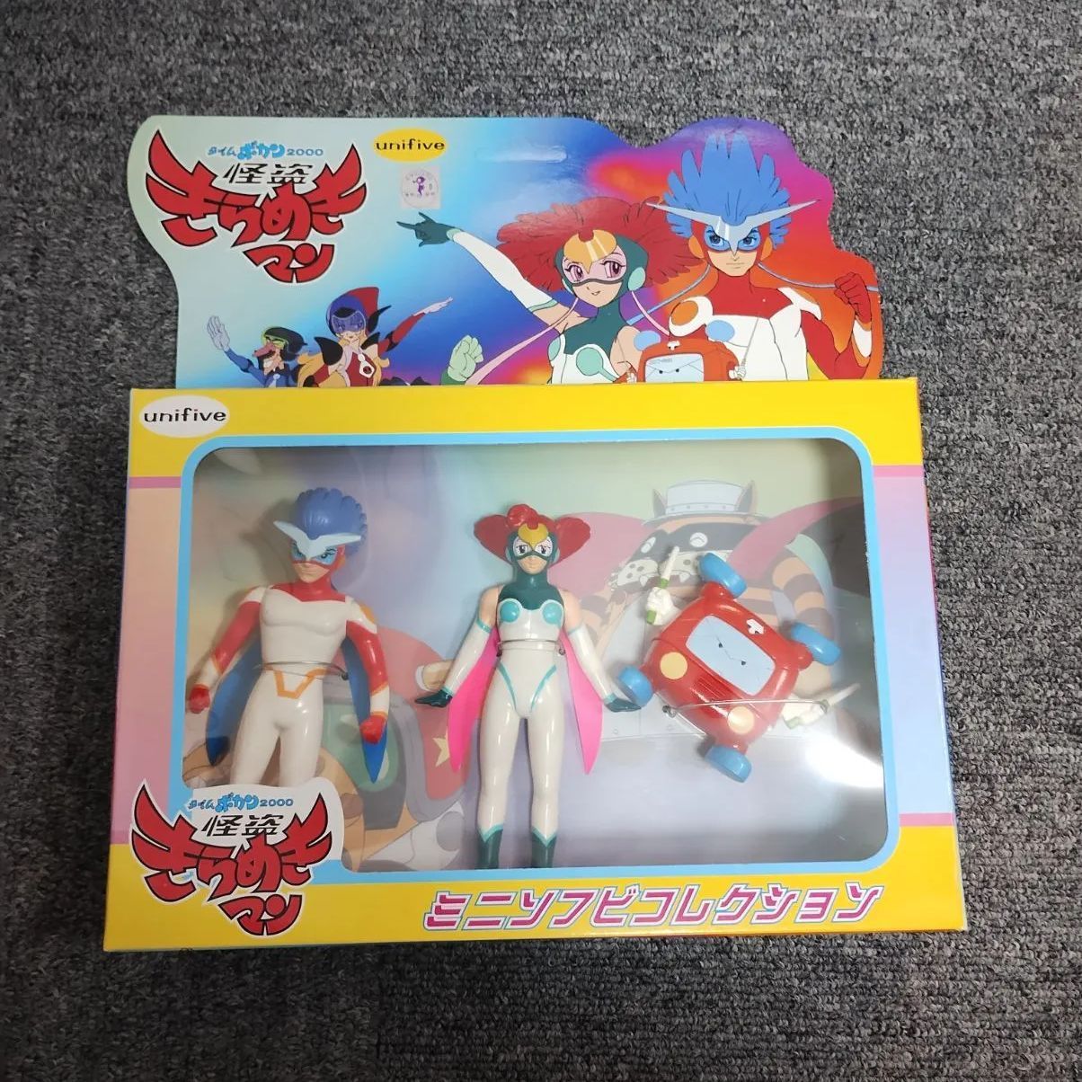 新品】タイムボカン2000 怪盗きらめきマン ミニソフビコレクション