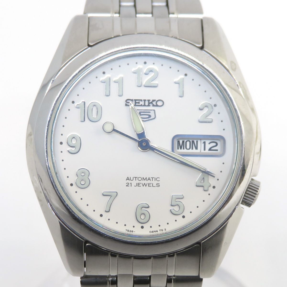 SEIKO 自動巻き 7S26-01V0 SEIKO1円～セイコー5 7s26-01v0 メンズ