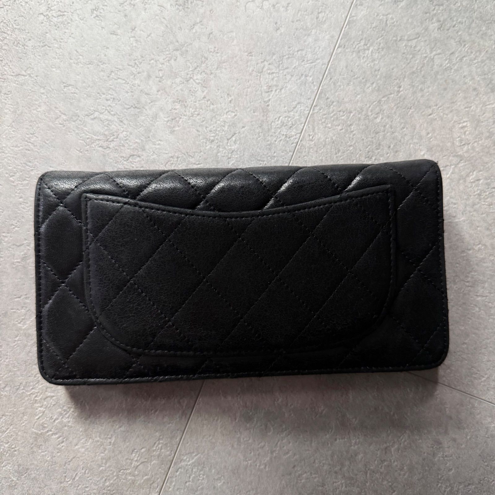 希少 CHANEL タイムレスクラシック マトラッセ キルティング 二つ折り財布 CHANEL シャネル マトラッセ タイムレスクラシック 二つ折り長財布