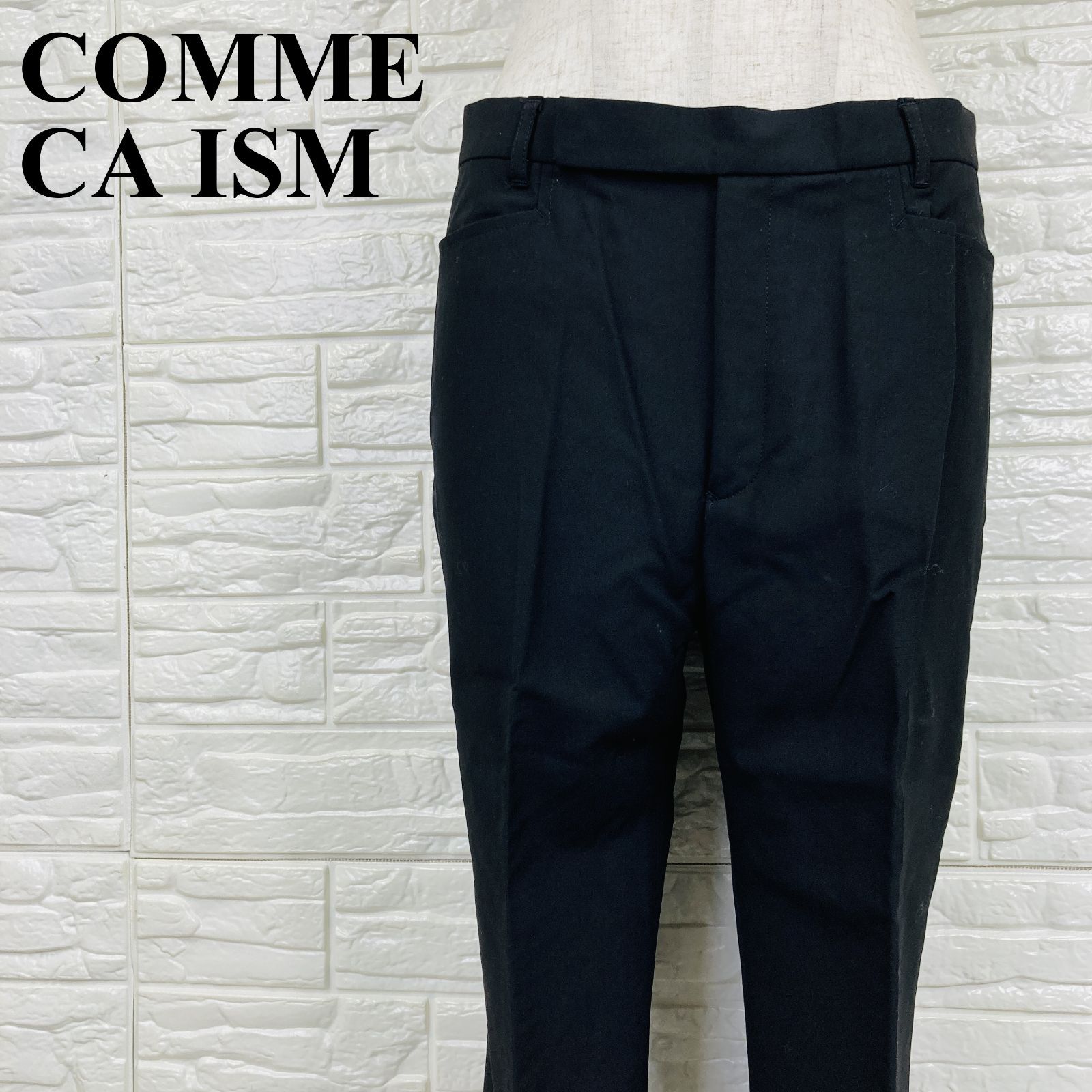 COMME CA ISM コムサイズム パンツ 黒 M 0313K