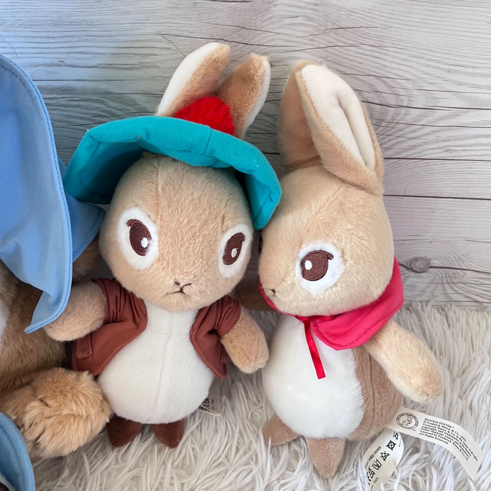 ピーターラビット ぬいぐるみ 6点セット PETER RABBIT ベンジャミン
