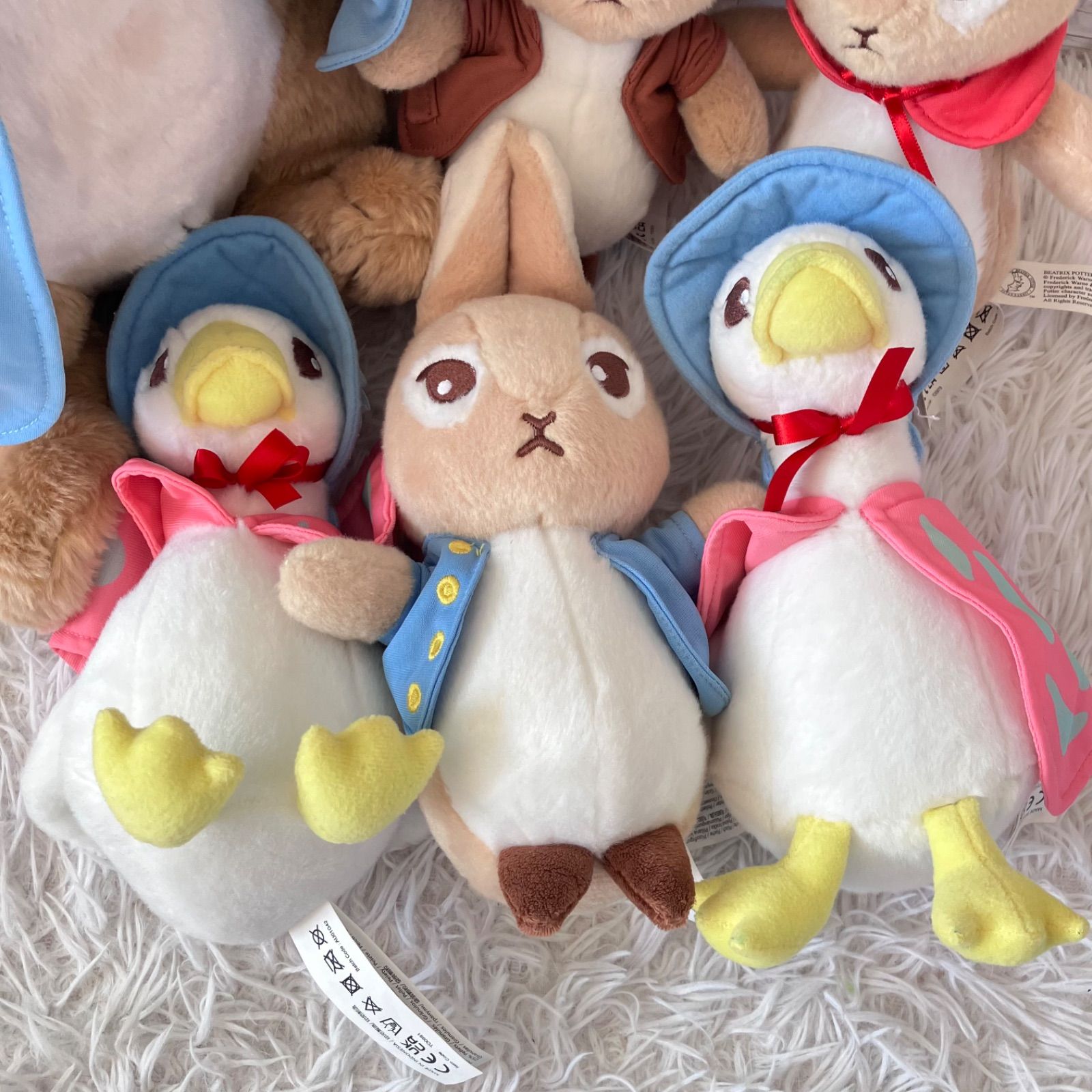 ピーターラビット ぬいぐるみ 6点セット PETER RABBIT ベンジャミン