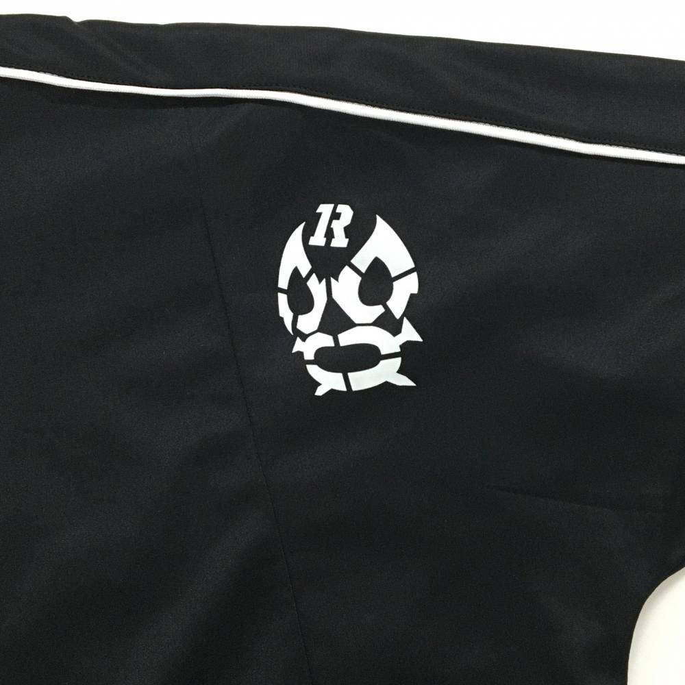 超美品】ラッセルノゴルフ 半袖ポロシャツ 黒×白 ルチャマスク