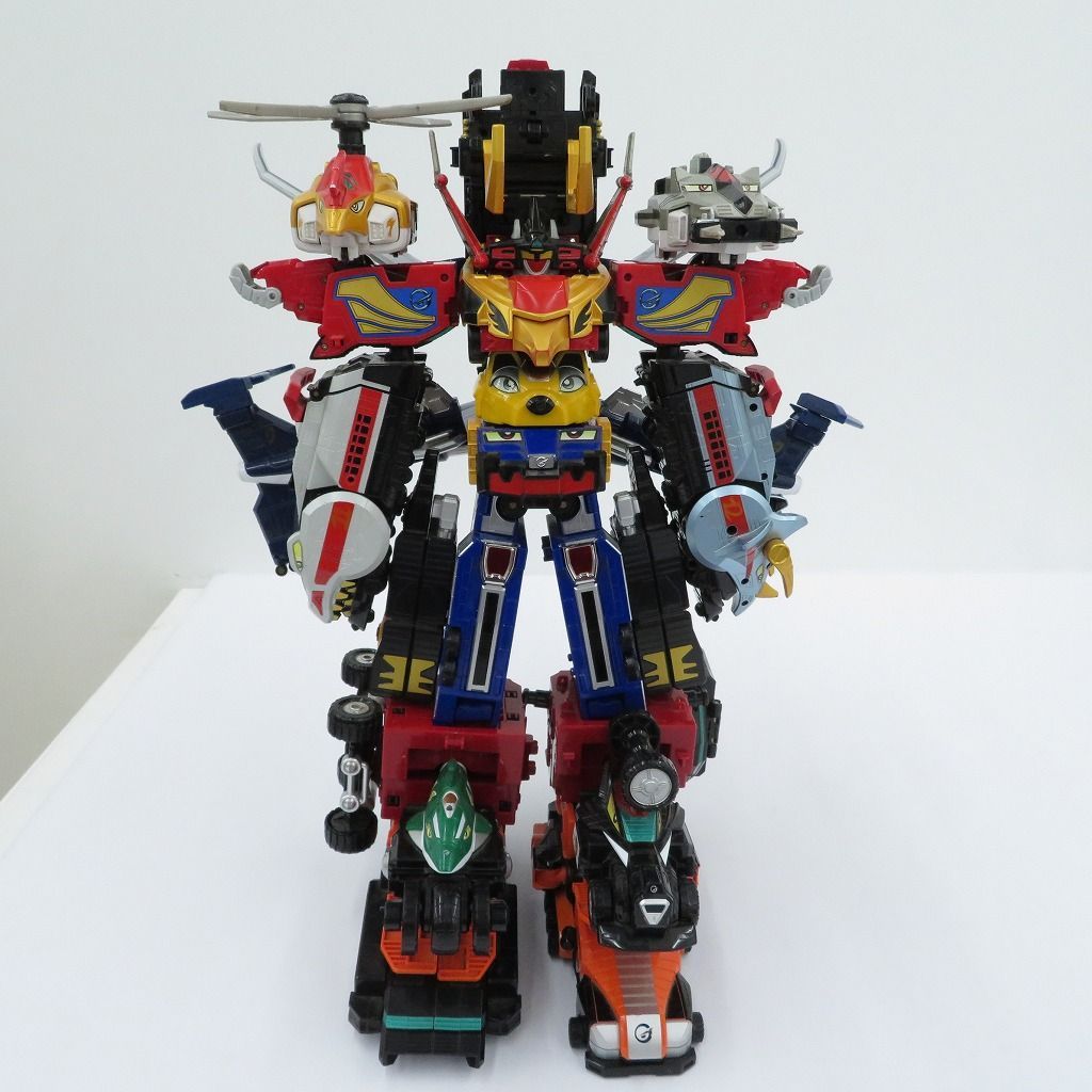 瀬戸店】炎神戦隊ゴーオンジャー DXエンジンオーG12（欠品・破損あり 