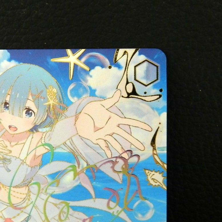 併売中】 かけがえのない存在 レム 水瀬いのり虹箔押しサイン入り RZ