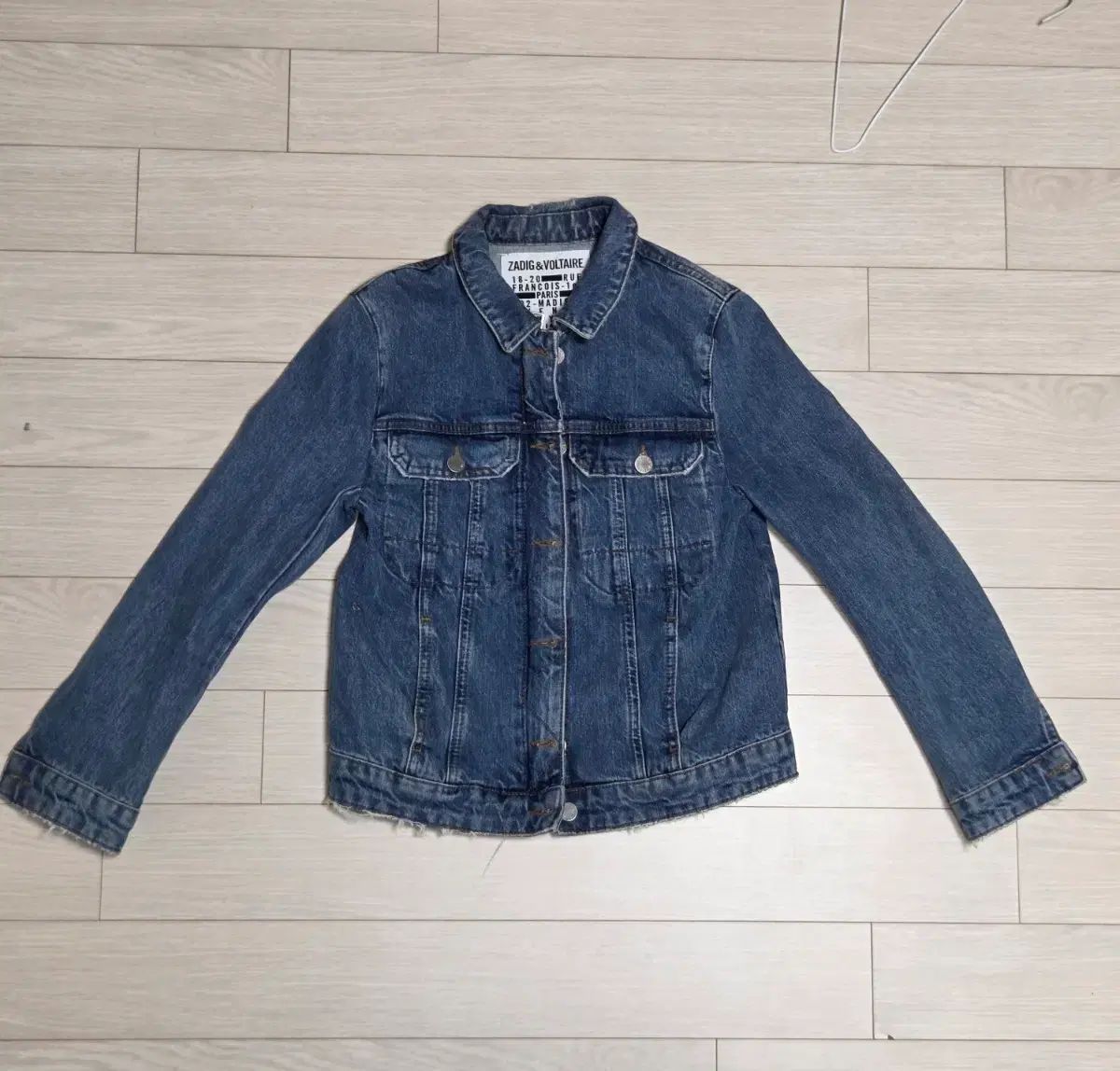 レディース ZADIG&VOLTAIRE ザディグ・エ・ヴォルテール デニムジャケット